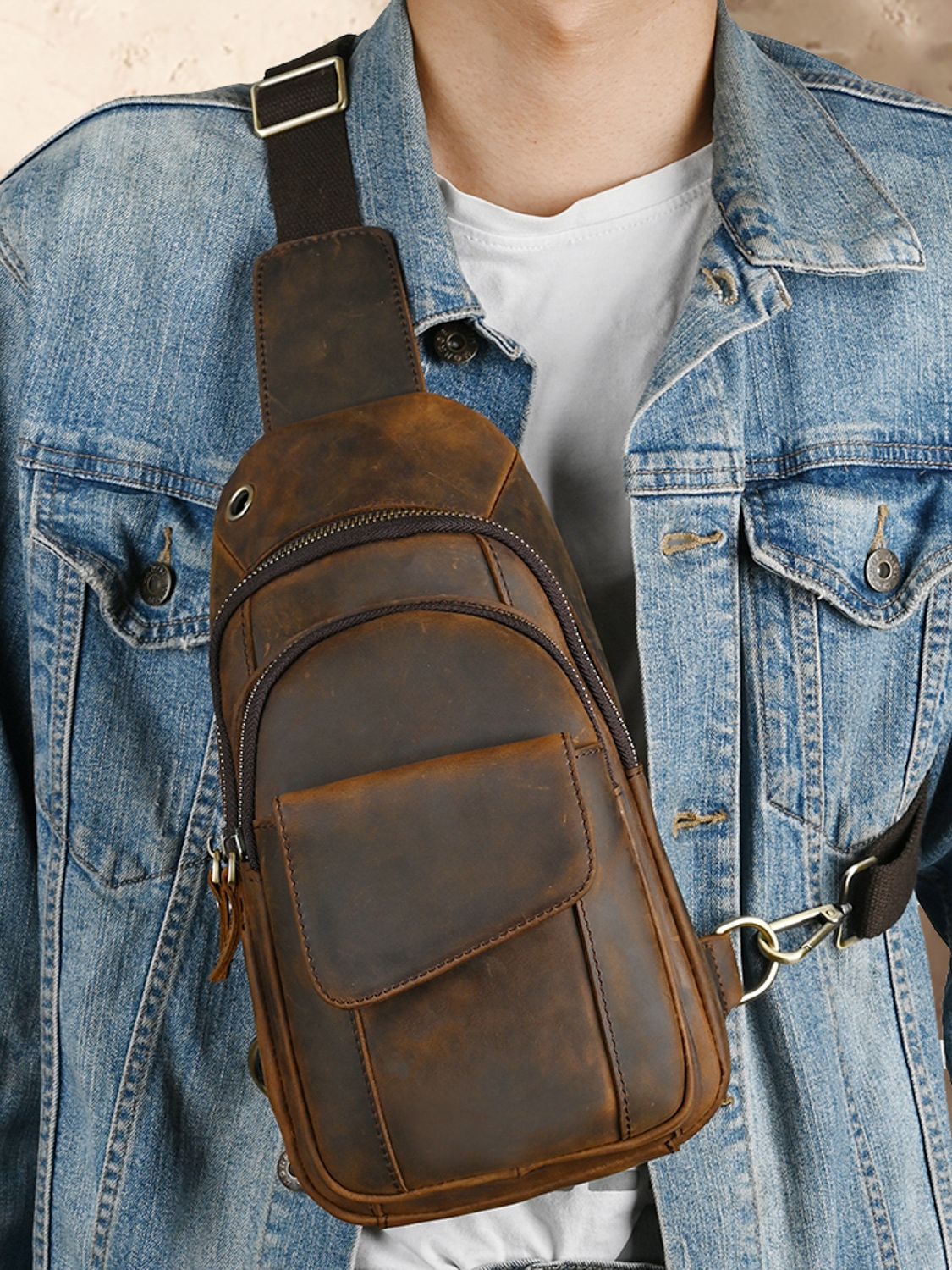 Designer Luxury Multifunction  - Sling Backpack Shoulder recension och pris