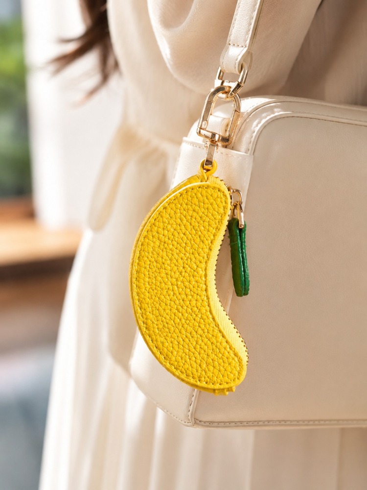 Cute Fruit Leather Keychain Mi - Backpack Insert Organizer recension och pris
